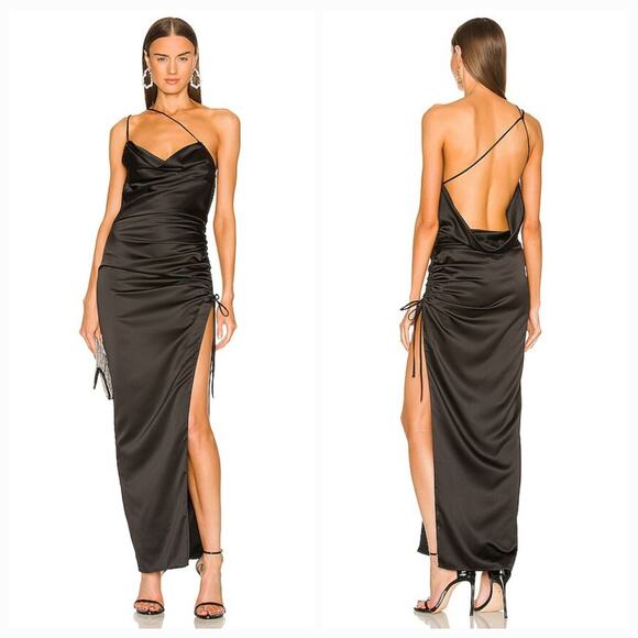 Lovers and Friends Maegan Gown in Black Small - Picture 1 of 11